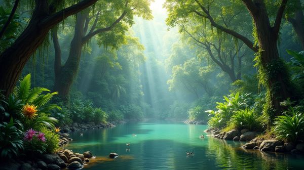 Découvrez les merveilles de la planète verte : un écosystème unique