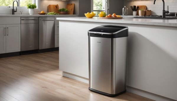 Poubelle automatique : efficacité et style au quotidien