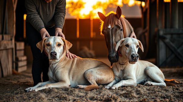 Top techniques de massage pour chiens et chevaux à découvrir